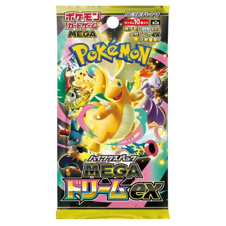 Pokemon TCG: Mega Dream Japanese - 1 Booster